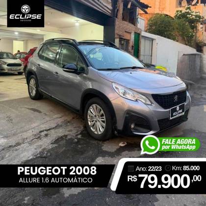 PEUGEOT 2008 1.6 16V FLEX ALLURE 4P AUTOMÁTICO